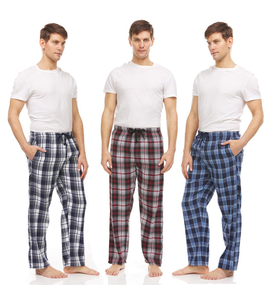 6 Pieces - 3 T-shirts & 3 flannel Pajamas Deal