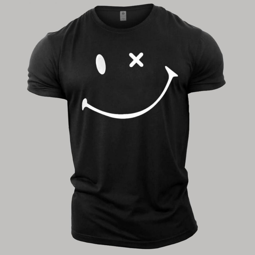 4 Pieces - Smiley Men Shirts